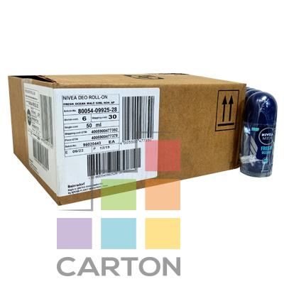 NIVEA DEODORANT MEN FRESH ACTIVE 30*50ML